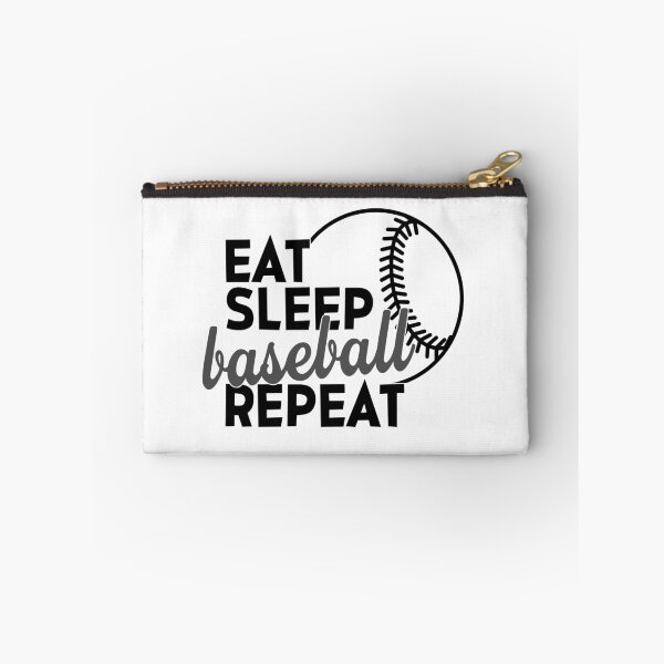 Item preview, Eat Sleep Baseball Repeat-Baseball quote designed and sold by shivani21061993.