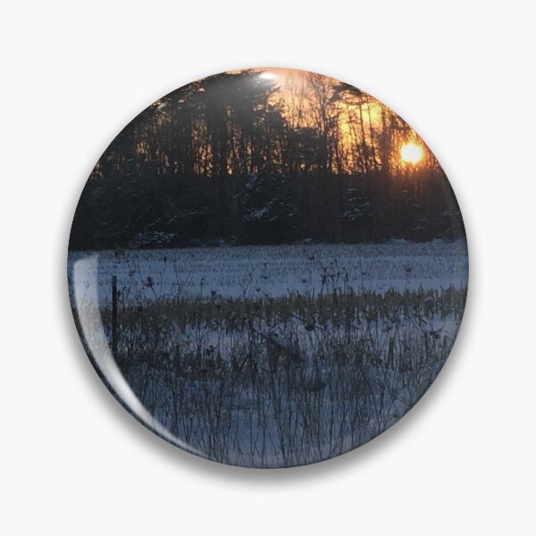 Item preview, Winter Sunset on the Farm designed and sold by JerseyLover.