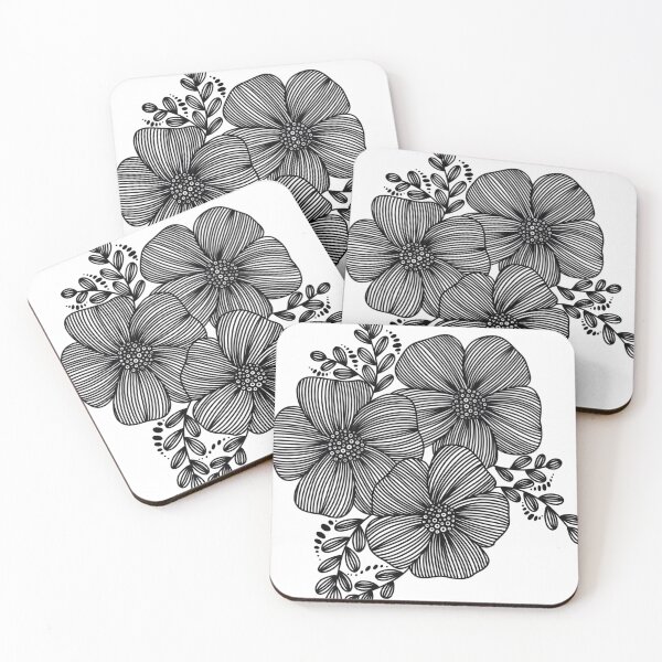 Item preview, Line drawing flower design  designed and sold by Giulia  Palazzo.