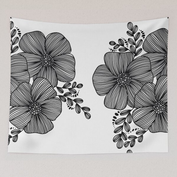 Item preview, Line drawing flower design  designed and sold by Giulia  Palazzo.