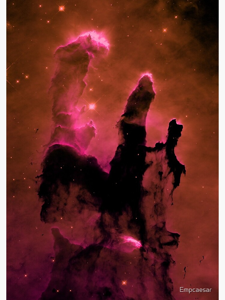 Cuaderno de espiral «Eagle Nebula / Pillars of Creation Sutil cambio