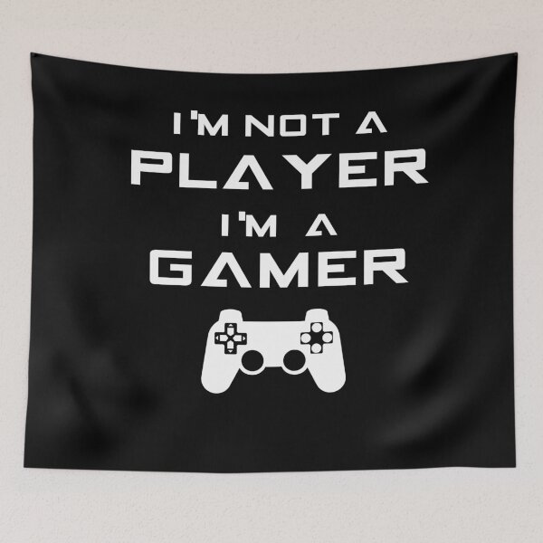 Item preview, I’m Not A Player I’m A Gamer designed and sold by johndesignwaves.