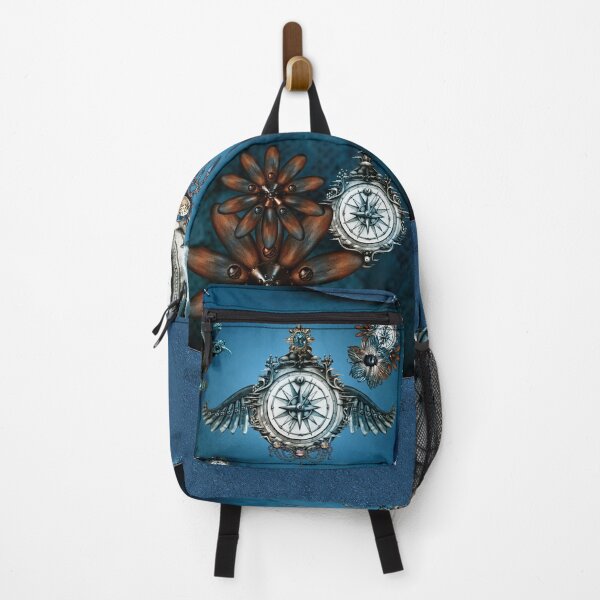 Item preview, Steampunk design compass and crow designed and sold by nicky2342.