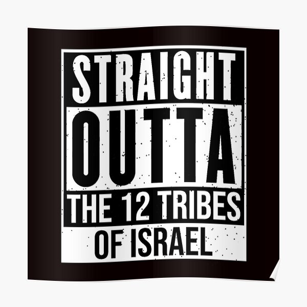 Black-Hebrew-Israelite-T-shirt Poster