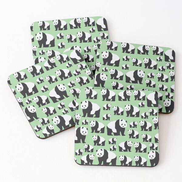 Item preview, Cute Panda Bear Pattern designed and sold by idovedesign.