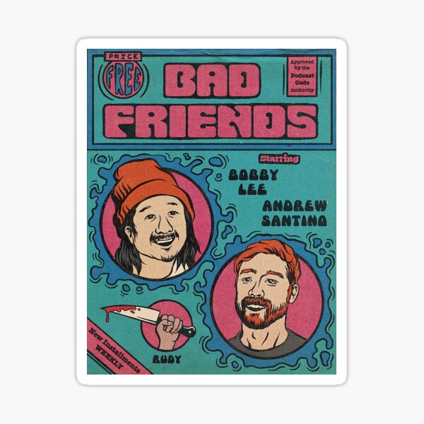 Item preview, Bad Friends designed and sold by gamblehklitak.
