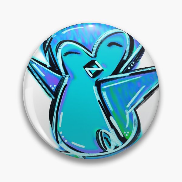 Item preview, Puli the penguin blue designed and sold by FlippinRainbow.