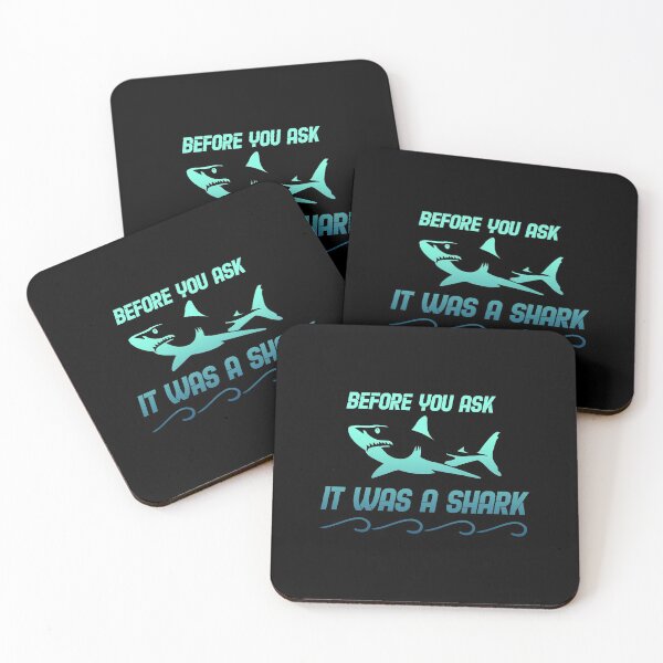 Item preview, Before You Ask It Was A Shark designed and sold by InkonoStore.