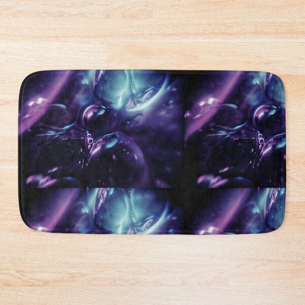Item preview, Cool Water Droplet Abstract Design | Violet Background designed and sold by cypher33.