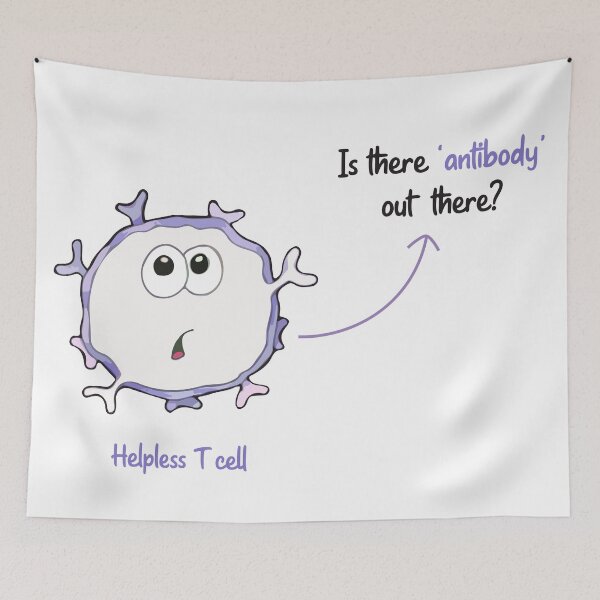 Item preview, Helpless T cell Is there anybody antibody out there? designed and sold by labstud.