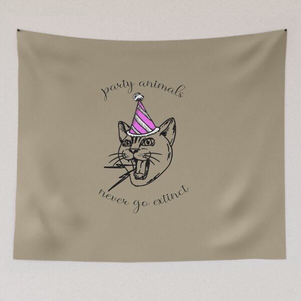Item preview, PARTY ANIMALS _ CAT designed and sold by PagotoCaroto.