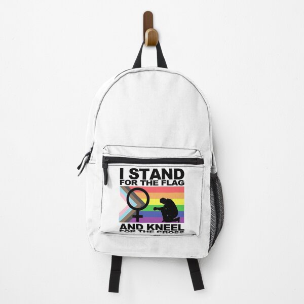 Item preview, LGBTQ Stand for the Flag, Kneel for the Cross designed and sold by Alissa M.