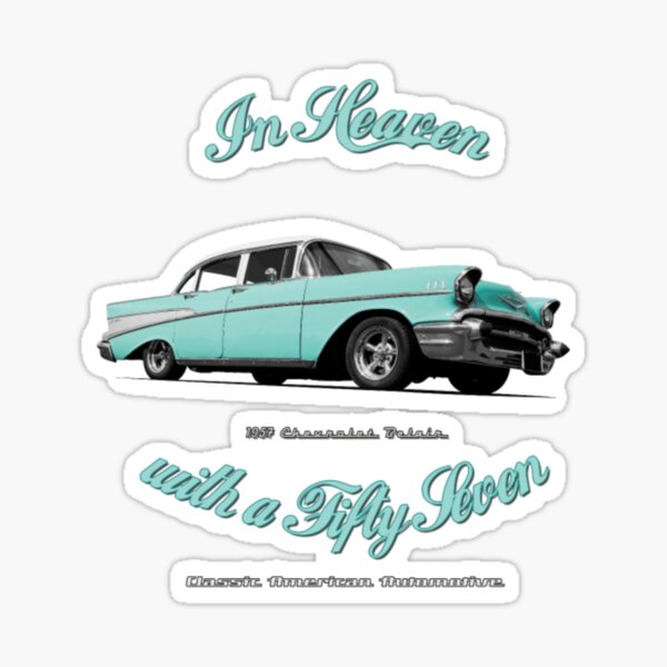 57-Chevy-Belair Sticker