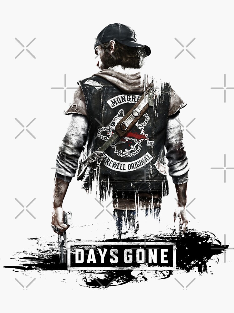 "Days Gone" Sticker by Moorbaut Redbubble