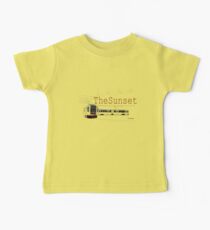 Muni Train in the Sunset Baby Tee