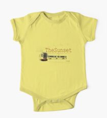 Muni Train in the Sunset One Piece - Short Sleeve