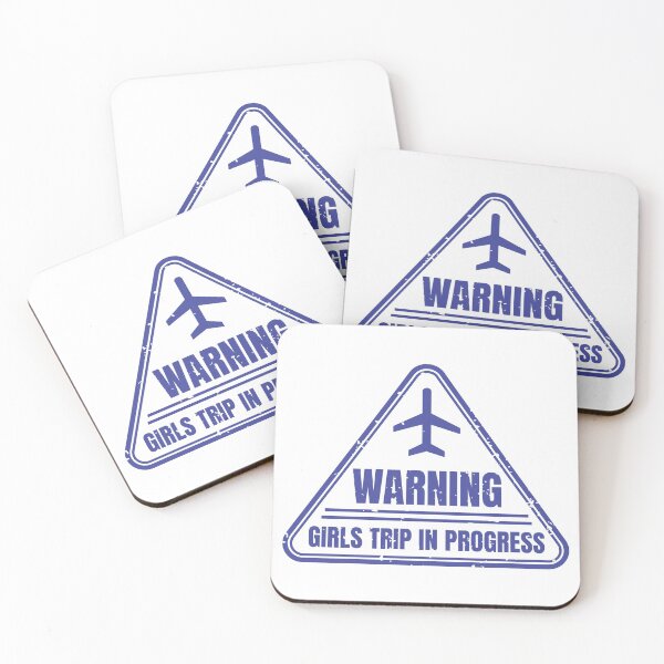 Item preview, Warning: Girls Trip In Progress 3 designed and sold by 397HOUSE Your happy time.