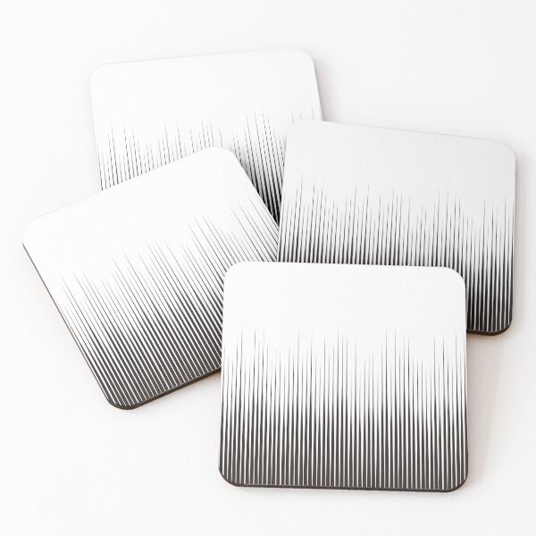 Item preview, Black Vertical Stripes Pattern designed and sold by cutecrazytshirt.