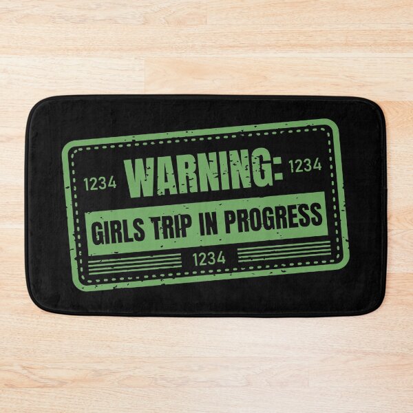 Item preview, Warning: Girls Trip In Progress 4 designed and sold by 397HOUSE Your happy time.