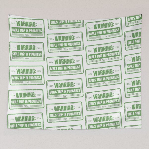 Item preview, Warning: Girls Trip In Progress 4 designed and sold by 397HOUSE Your happy time.