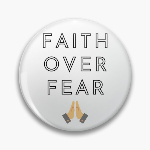 Item preview, Faith over Fear motivational Trust on God designed and sold by Priyesh Rao.