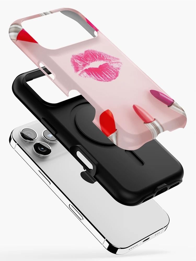 Thumbnail 2 of 4, iPhone Case, Red Lips designed and sold by RBDESIGN SHOP.