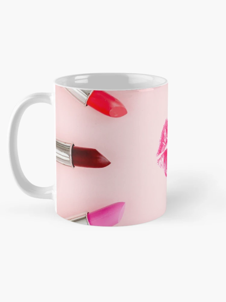 Thumbnail 5 of 6, Coffee Mug, Red Lips designed and sold by RBDESIGN SHOP.