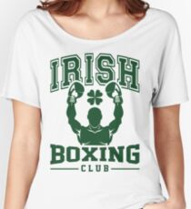 IRISH BOXING CLUB Women's Relaxed Fit T-Shirt