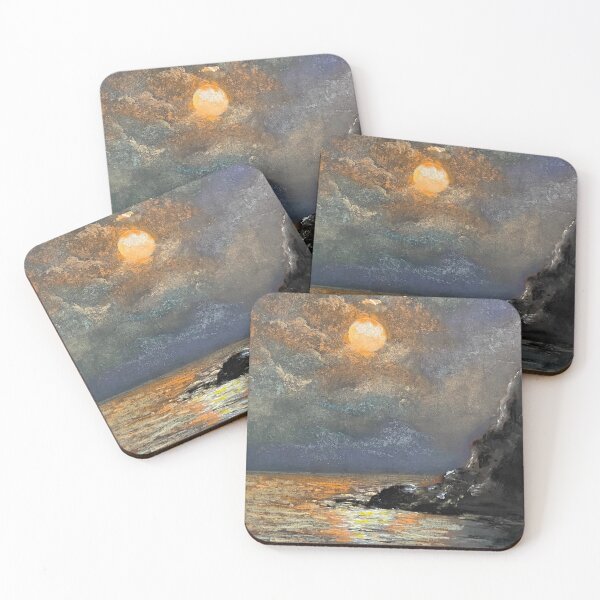 Item preview, Magical Night, a pastel and acrylic study  designed and sold by Maggy57.