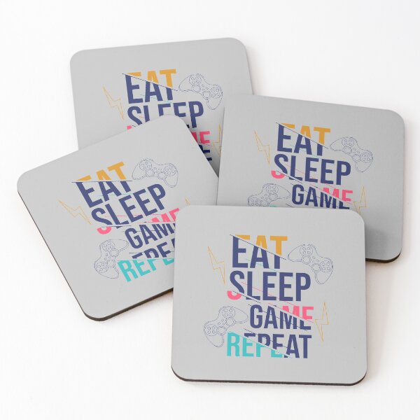 Item preview, Eat sleep game repeat  designed and sold by Waelstyle99.
