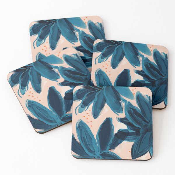 Item preview, Watercolor Blue Flowers designed and sold by morgansgoods.