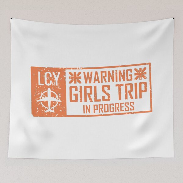Item preview, Warning: Girls Trip In Progress 6 designed and sold by 397HOUSE Your happy time.