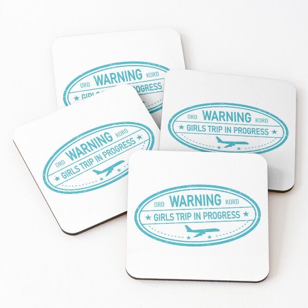 Item preview, Warning: Girls Trip In Progress 7 designed and sold by 397HOUSE Your happy time.