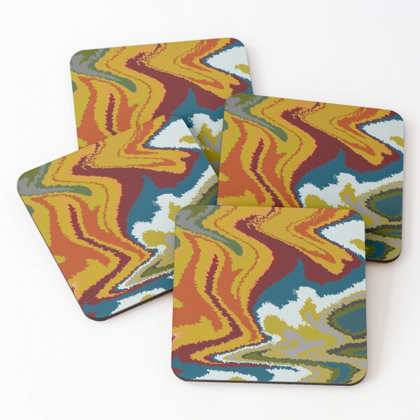 Item preview, Abstract  pattern swirl pattern pouring art designed and sold by Artistic  Media.