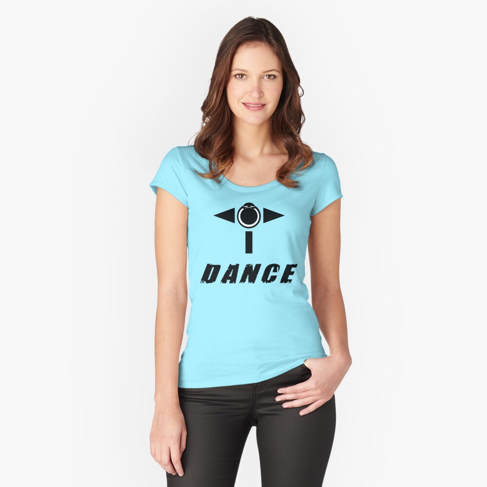 Item preview, Fitted Scoop T-Shirt designed and sold by SOLDANCE.
