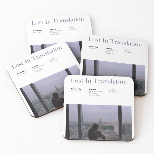 Item preview, Lost In Translation Alternative Minimalist Movie Poster Sofia Coppola designed and sold by Ruby Star.