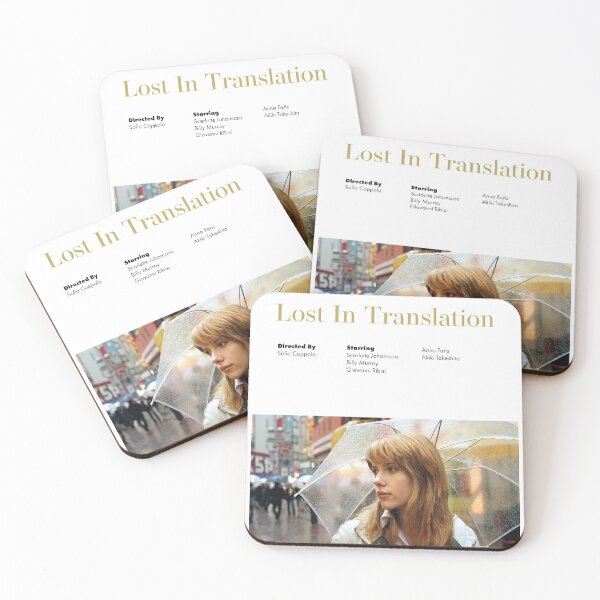 Item preview, Lost In Translation Alternative Minimalist Movie Poster Sofia Coppola designed and sold by Ruby Star.