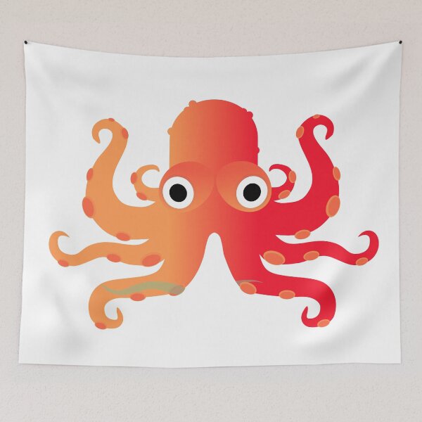 Item preview, Red Octopus designed and sold by smartcircle.
