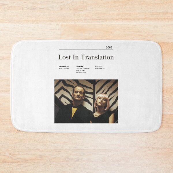 Item preview, Lost In Translation Alternative Minimalist Movie Poster Sofia Coppola designed and sold by Ruby Star.
