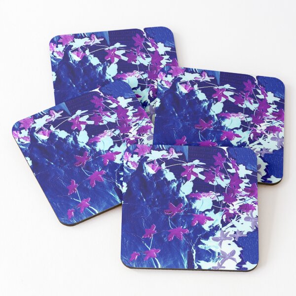 Item preview, maple, lilac, lavender monochrome, deciduous tornado leaves designed and sold by Maria Mihailova.