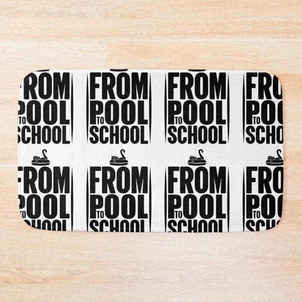 Item preview, From Pool To School | Summer Vacay Is Over designed and sold by GravitiTees.
