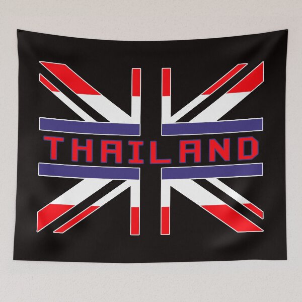 Item preview, ประเทศไทย Thailand, Thailand flag, S̄wạs̄dī, Thai Language, Hello Everybody In Thai, Pop Art designed and sold by mamazita.