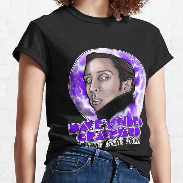 Dave's Video Graveyard - I Hate Your Face Classic T-Shirt
