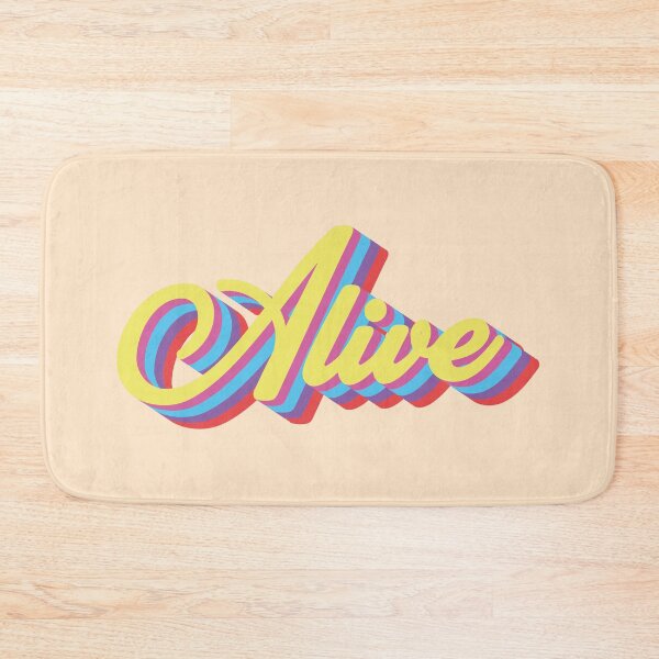 Item preview, Alive Colorful Retro Typography  designed and sold by heyitsIrish.