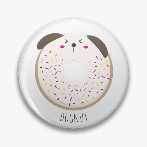 Item preview, Cute Dognut (White, Sprinkle) designed and sold by sanashibata.