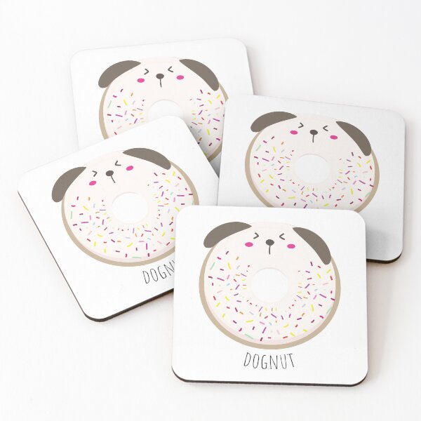 Item preview, Cute Dognut (White, Sprinkle) designed and sold by sanashibata.