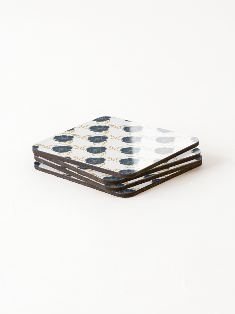 Thumbnail 4 of 5, Coasters (Set of 4), The Dark Roses Collection designed and sold by CeylonOne.