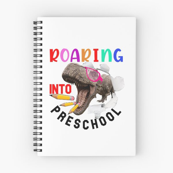 Item preview, Roaring into Preschool-Dinosaur Pink Glasses-T Rex designed and sold by DiensDesign.