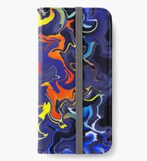 Slothamius V1 - digital abstract iPhone Wallet/Case/Skin