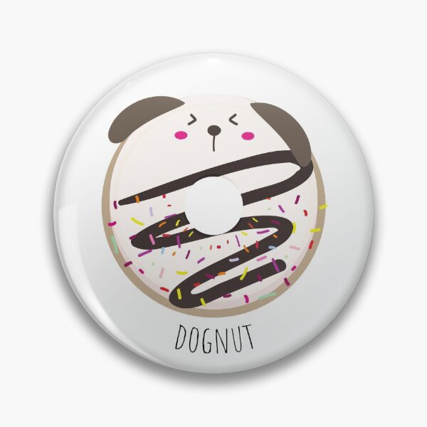 Item preview, Cute Dognut (Sprinkle & Drizzle) designed and sold by sanashibata.